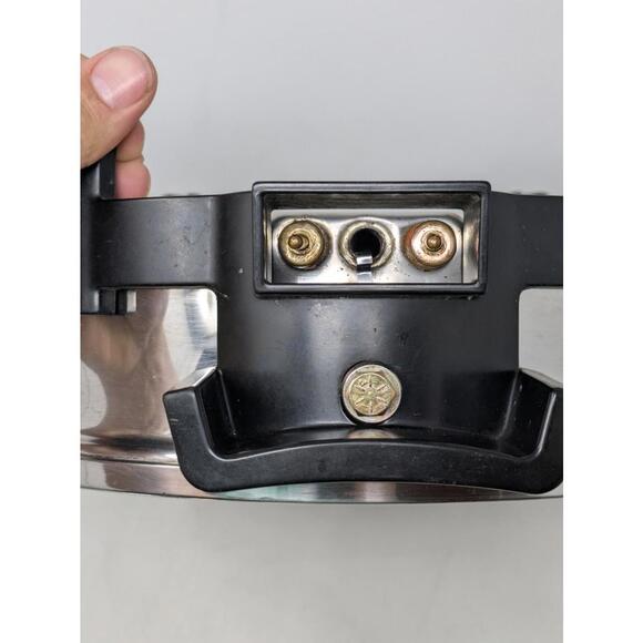 Saladmaster 7254 Stainless 12" Oil Core Electric Skillet w/ Vapor Lid & AC Cord - Picture 7 of 8